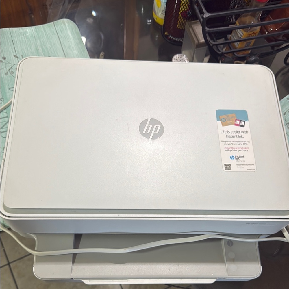 HP White Laptop with Advanced Features
